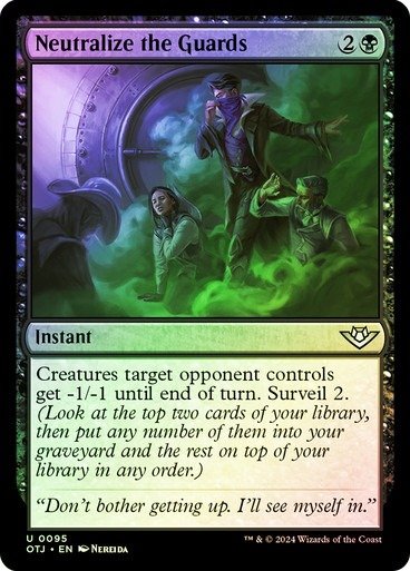Producto - Neutralize the Guards Foil  Outlaws of Thunder Junction