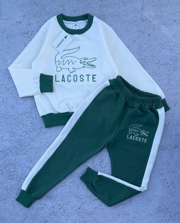Producto - CONJUNTO LACOSTE VERDE (BUZO + PANTALÓN)