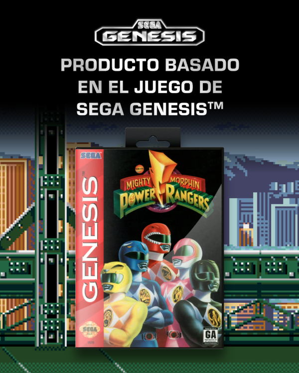 Producto - Poster-Album 1 / Mighty Mophin Power Rangers para SEGA Genesis, Ed. Green Ranger - 4