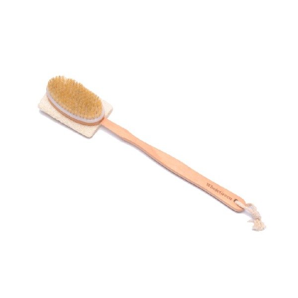 Producto - Cepillo Corporal mango Largo - San Francisco - De bambú cerdas naturales