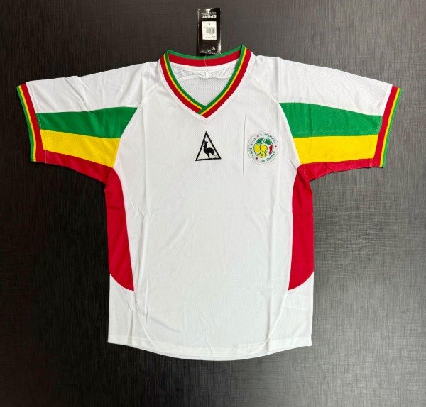 Producto - Camiseta RETRO Senegal 2002 Blanca