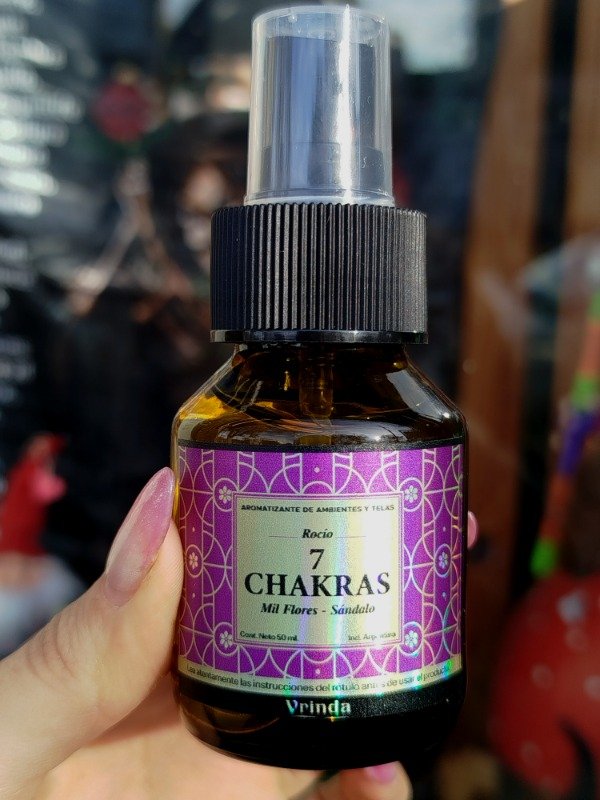 Producto - Spray 7 Chakras. Vrinda. 50ml