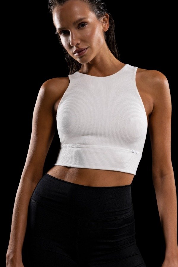 Producto - Art. B67 Top Deportivo de Morley Americano BLANCO