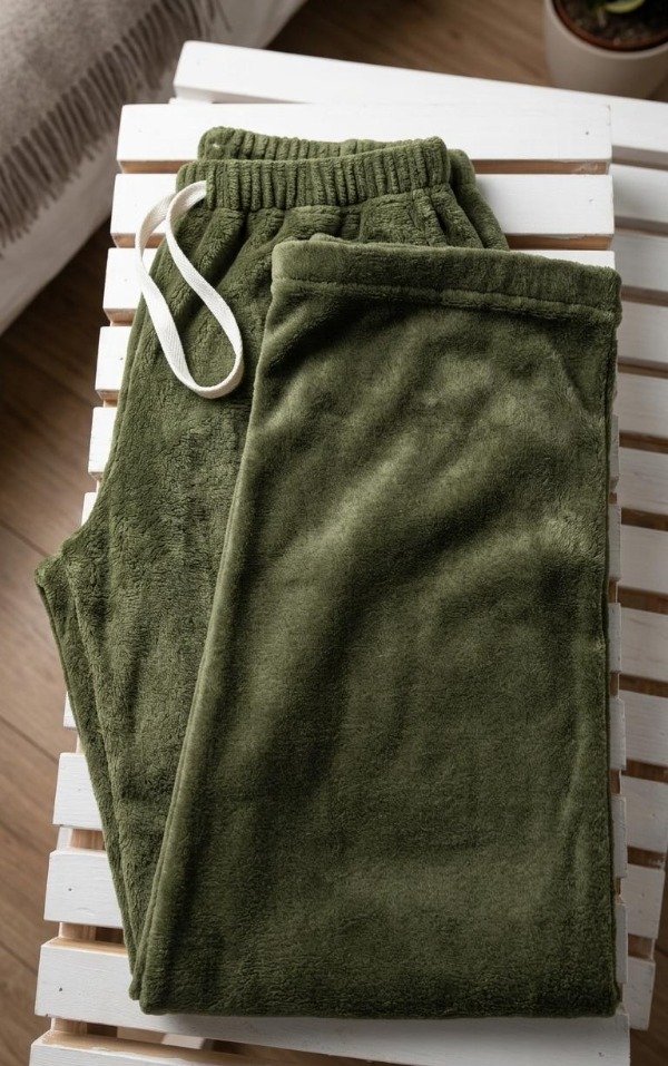 Producto - Pantalon polar verde