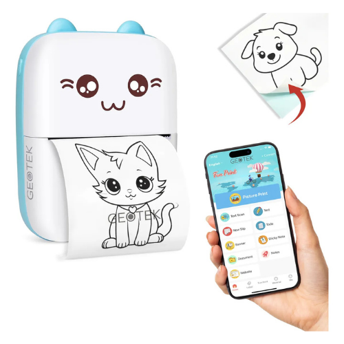 Producto - Mini Impresora Térmica Portátil Bluetooth Recargable