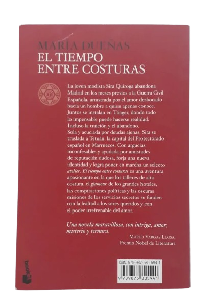 Producto - El Tiempo Entre Costuras Maria Dueñas (usado) - 5
