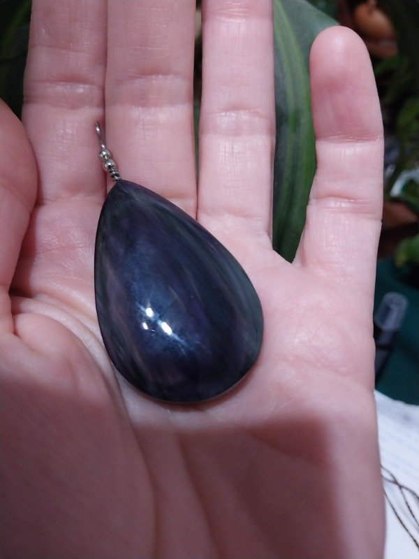 Producto - Dije Teotihuacán Obsidiana Arco Iris