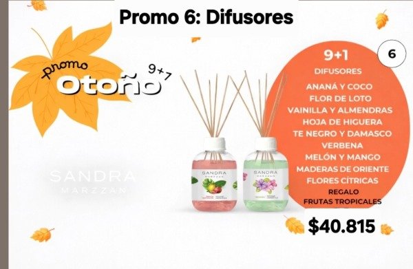 Producto - Promo 6: Difusores