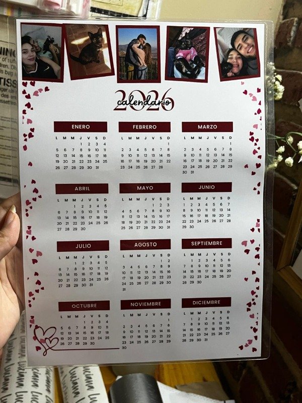 Producto - Calendario 2026 Big