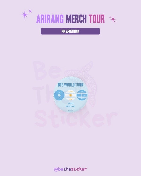 Producto - Pin BTS en Argentina