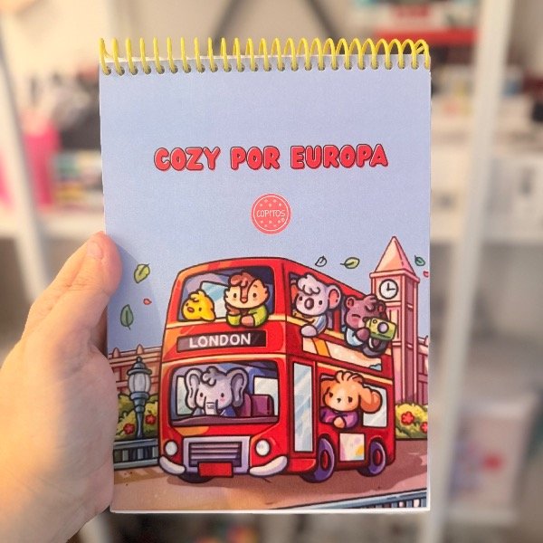 Producto - Libro para pintar Cozy por Europa