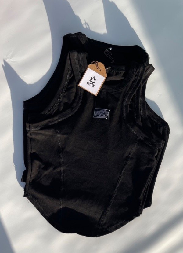 Producto - Top Musculosa - Basic Beyon Black - 1