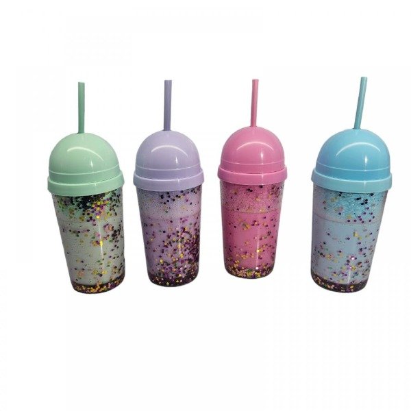 Producto - Vaso Térmico con Gel y Brillo. (x10 unidades)
