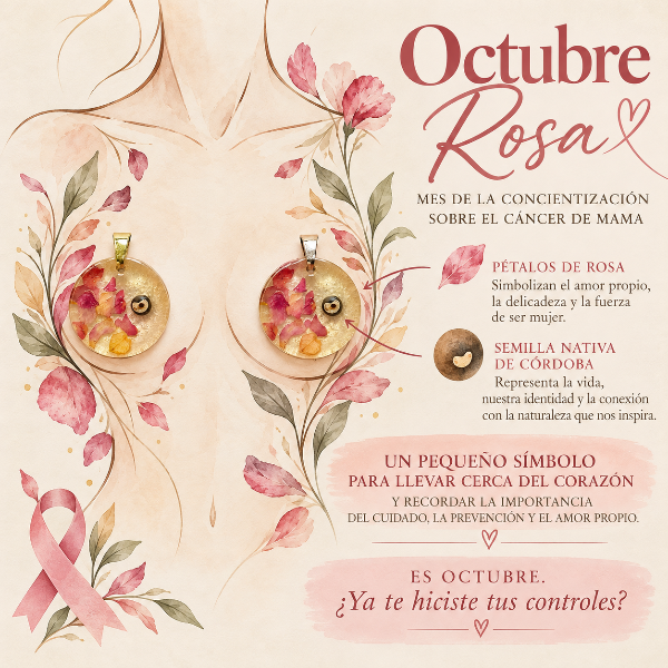 Producto - Dije mes rosa conmemorativo - 2
