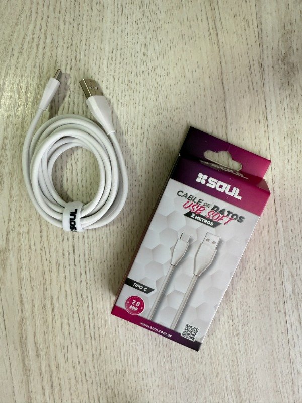 Producto - CABLE SOUL SOFT 2 METROS - USB A TIPO C