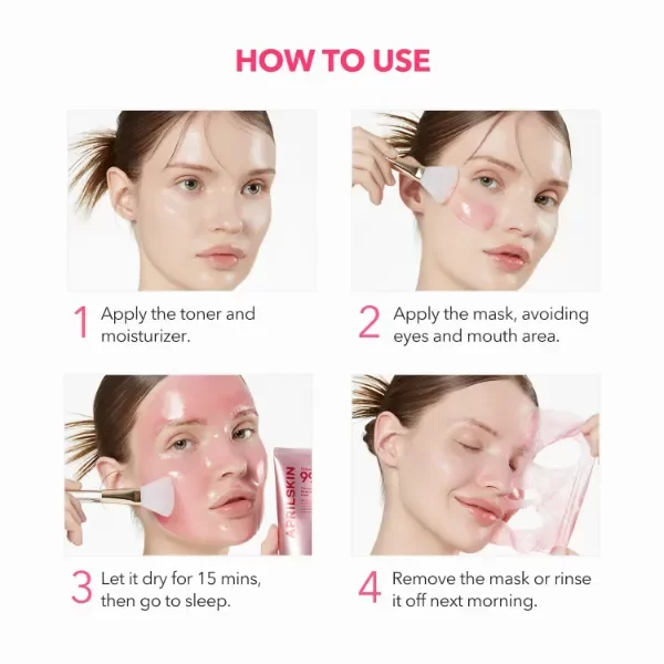 Producto - APRILSKIN TXA Niacinamide 99 Night Wrapping Mask 80ml - 4