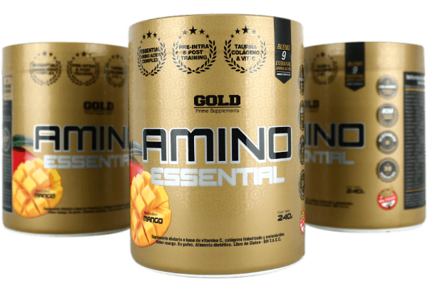 Producto - GOLD NUTRITION - AMINO ESSENTIAL 240GRS
