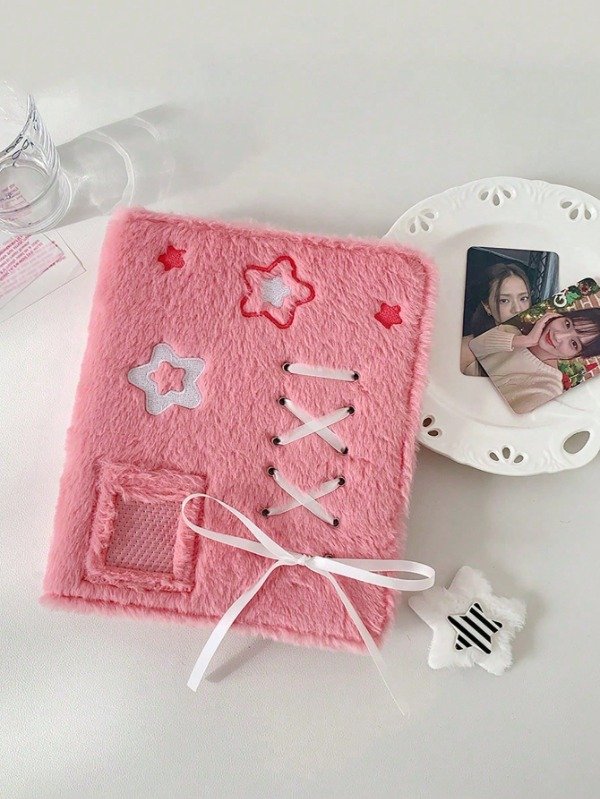 Producto - Binder A5 Rosa con lazo