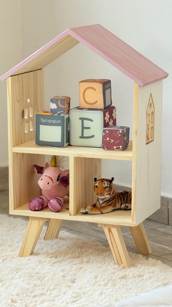 Producto - Casita de Muñecos / Mesa de luz Evolutiva