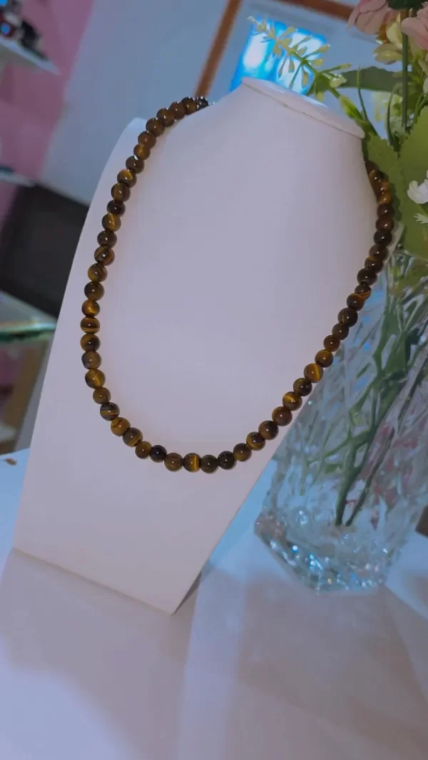 Producto - Collar ojo de tigre AQ