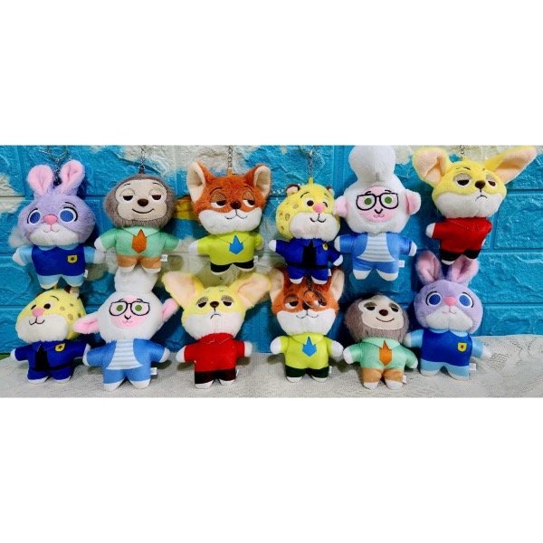 Producto - Llavero peluche zootopia