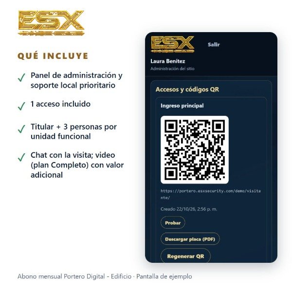 Producto - Abono mensual Portero Digital Edificio - Por UF (de la 1 a la 20) - 2