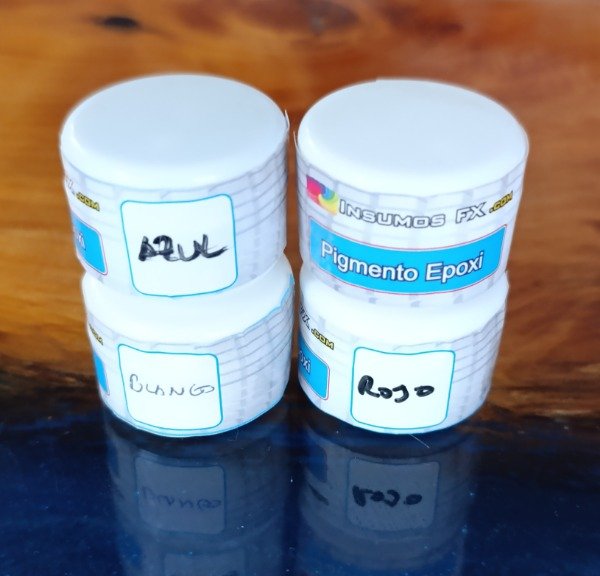 Producto - Combo 4 pigmentos en pasta