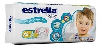 Producto - PAÑAL ESTRELLA HIPERPACK XGX 36 U