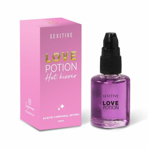 Producto - Aceite corporal love potion algodón de azúcar