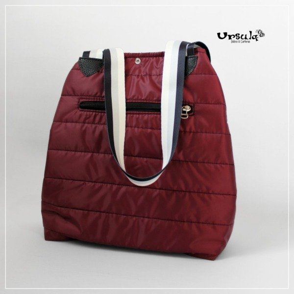 Producto - Bolso Cora Canelón (bordo) - 1