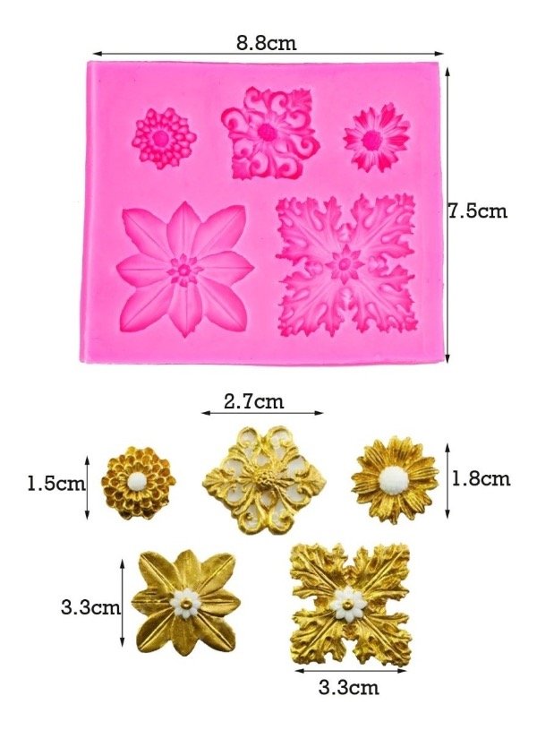 Producto - Moldé de flores