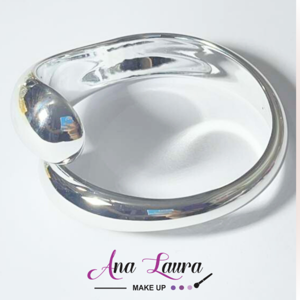 Producto - Esclava plateada inflada 3