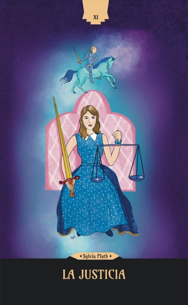 Producto - REMERA LA JUSTICIA - TAROT DE LAS POETAS - 1