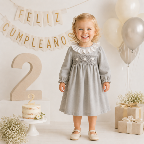 Producto - Vestido verde cemento ANA