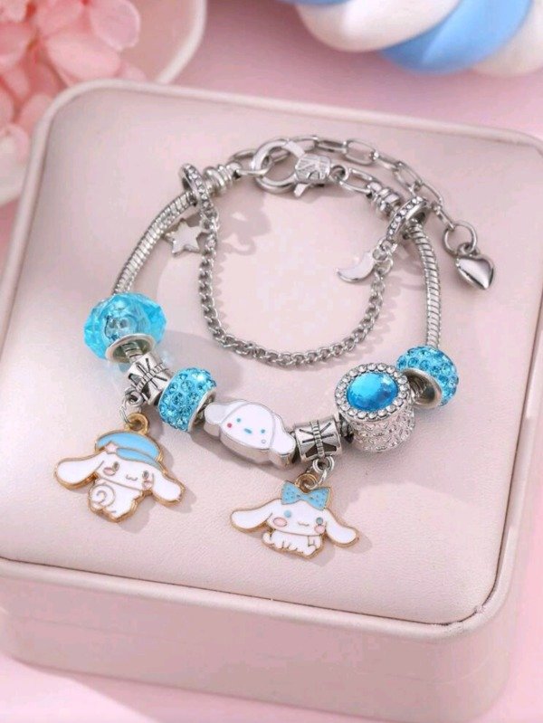 Producto - Pulsera Cinnamoroll importado con charms