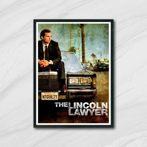 Producto - Cuadro decorativo película El defensor (The Lincoln Lawyer)