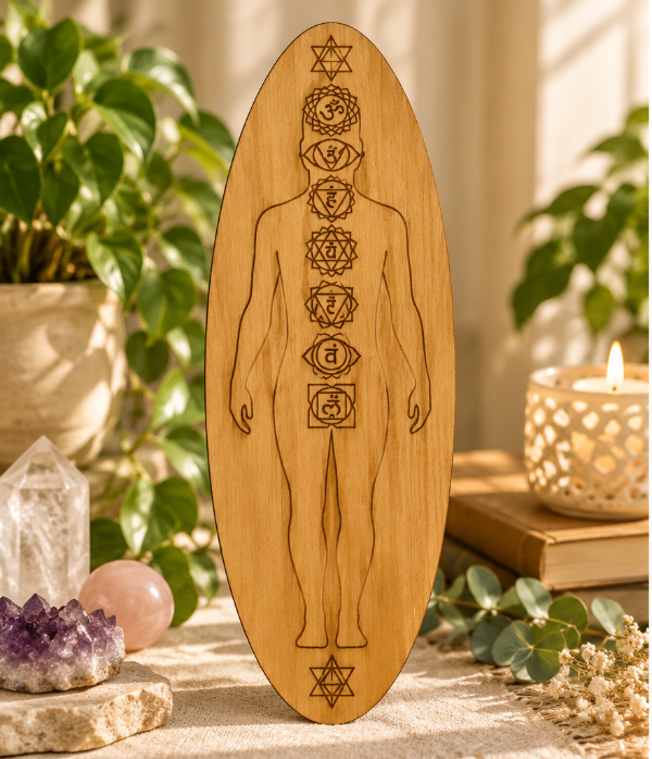 Producto - Tabla de Sanación Hombre - Chakras - 0