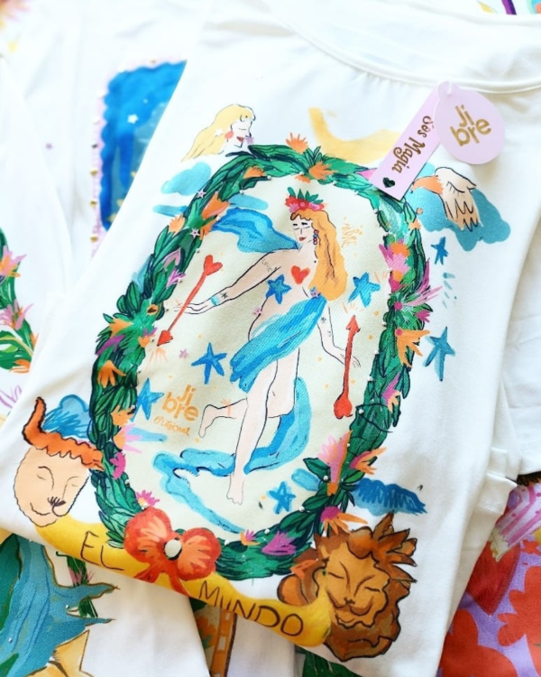 Producto - Remera TAROT "EL MUNDO"