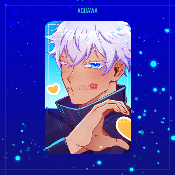 Producto - Photocard de Gojo kiss