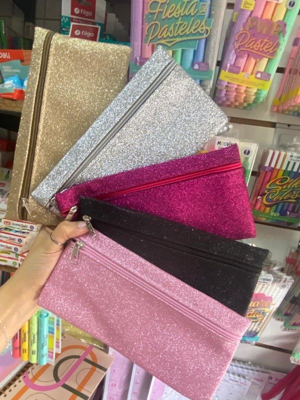 Producto - Cartuchera plana Glitter