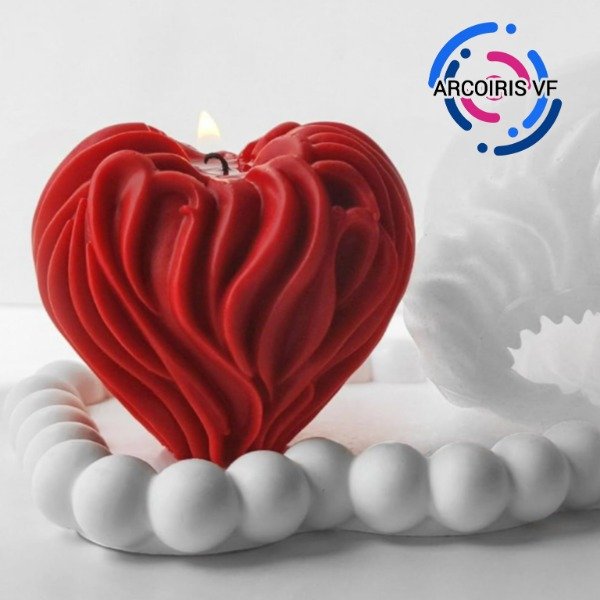 Producto - Molde corazón grabado 1