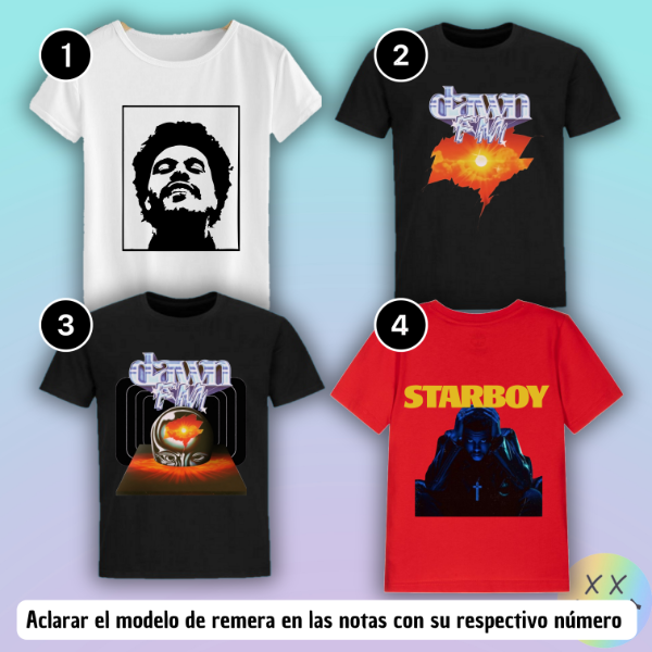 Producto - Remeras The Weeknd #1