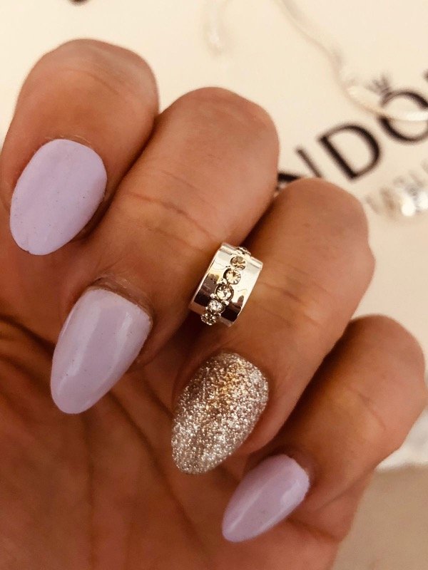 Producto - Dije Rolito con trabita cubic para dijes pandora