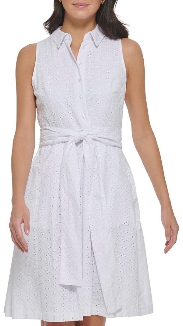 Producto - Vestido Tommy Hilfiger Broderie