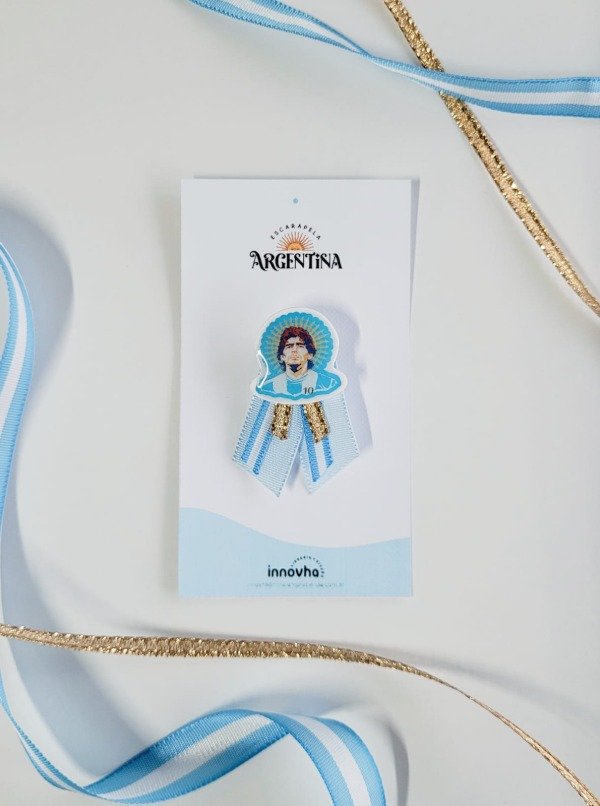 Producto - Escarapela Maradona