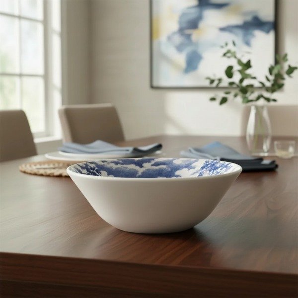 Producto - SET DE 4 BOWLS CENA INGLESA DE CERAMICA 15CM 500CC - 2