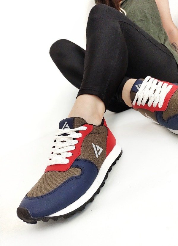 Producto - Zapatilla "A" Tricolor