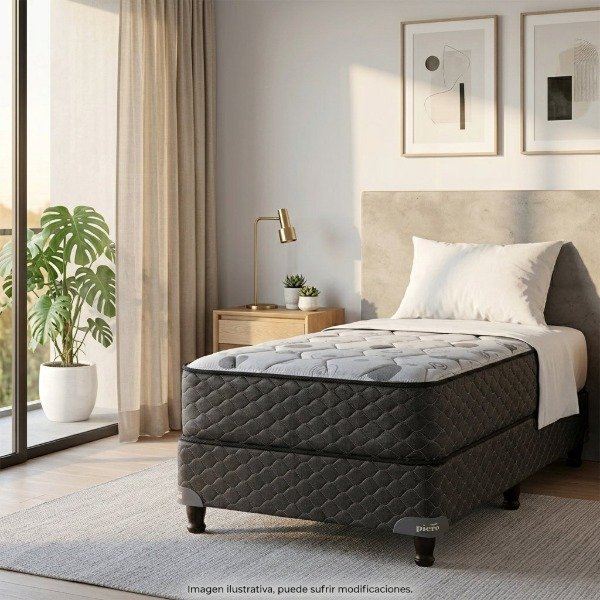 Producto - Sommier y Colchón Piero Regno 190x100 - 0