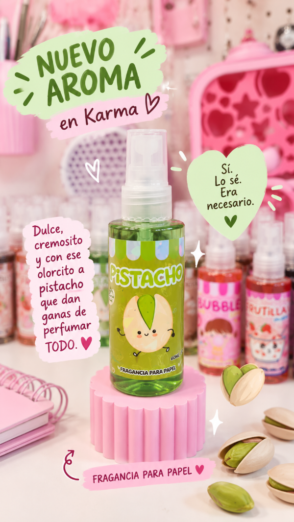 Producto - Fragancia para papel -PISTACHO 60ml - 1