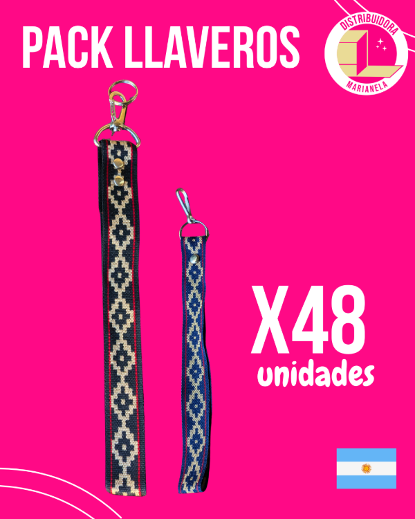 Producto - Llavero Galón Pampa Surtidos - Pack x48 unidades
